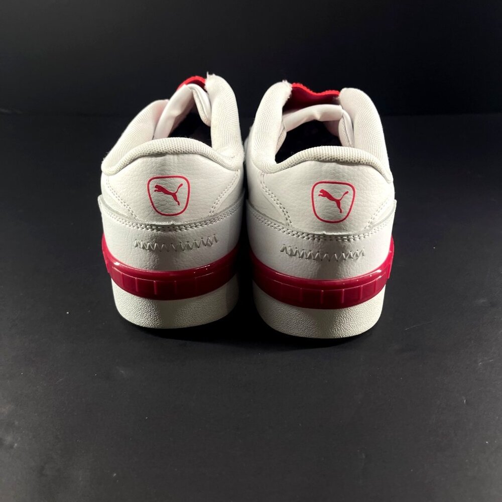 Puma Womens Slip-On Sneakers White/Red/Pink Size 10 - Picture 8 of 10